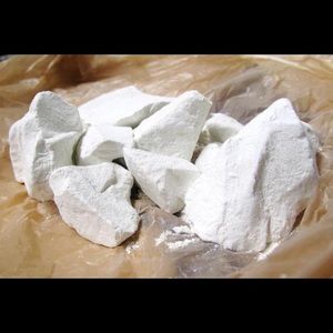 100% pure KAOLIN CLAY.